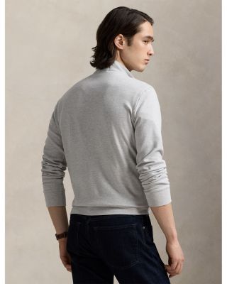 zuomuIiuxia  Polo Ralph Lauren グレー Polo Ralph Lauren Double-Knit Quarter-Zip Pullover | Saks