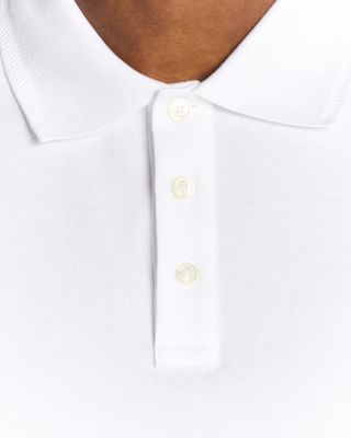 Regular Fit Cotton Pique Polo Shirt