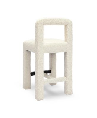  Hazel Boucle Counter Stool