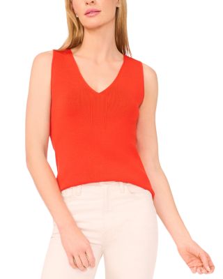  V Neck Sleeveless Top 