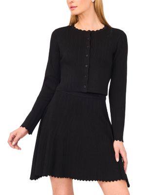 Bolero Pointelle Cardigan 