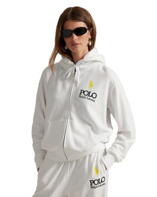 Big Pony Lightweight Fleece Zip Hoodie