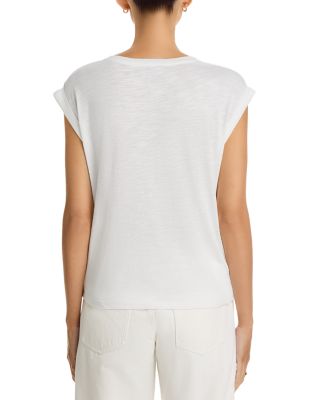 Knotted Hem Muscle Tee