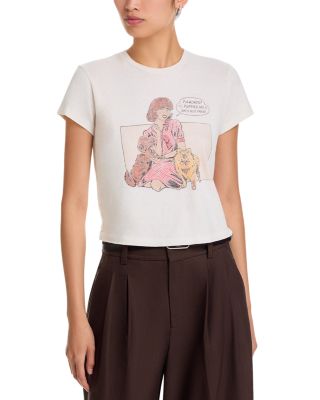 50s Boxy Puppies Tee