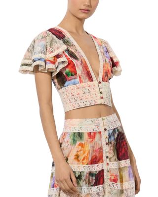 Keely Flutter Sleeve Top