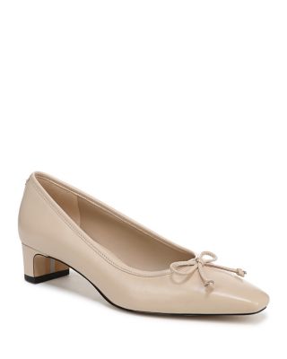 Sam Edelman - Women's Rinda Leather Kitten Heel Pumps