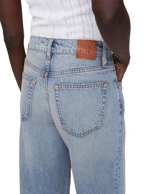 Heath High-Rise Baggy Jeans in Light Wash