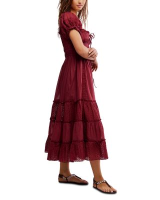 Falling Sun Midi Dress