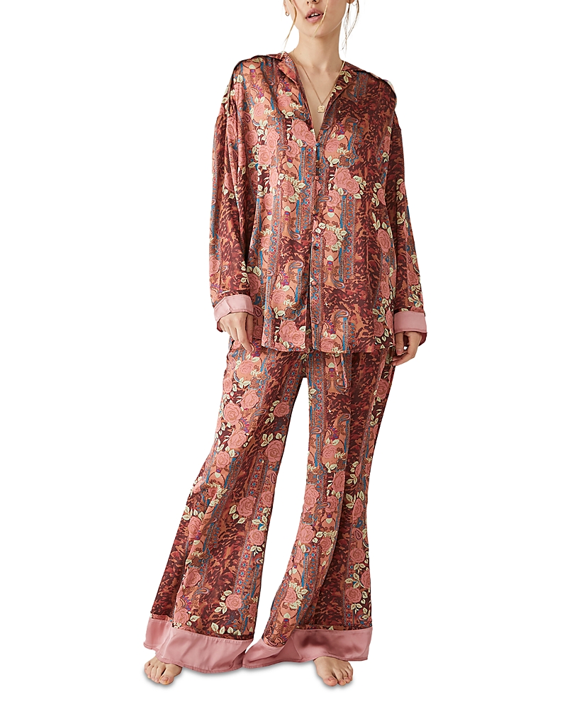 Free People Dreamy Days Pajamas Set In Multi