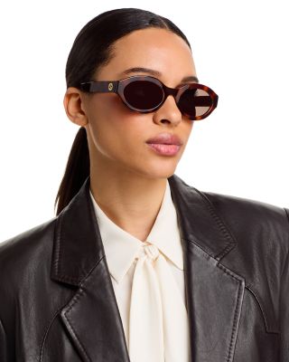 Minimal GG Geometrical Sunglasses, 53mm