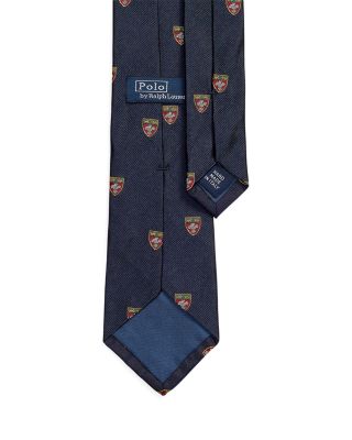 Silk Repp Narrow Club Tie