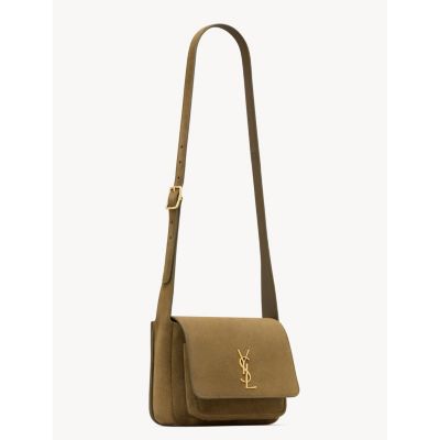 Niki Satchel Shoulder Bag in Suede