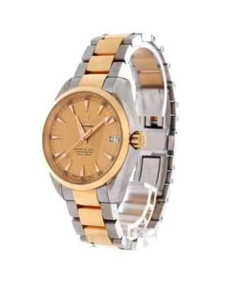 Seamaster Aqua Terra 150M Co-Axial Master Chronometer Automatic Watch in Stainless Steel and Gold 38mm