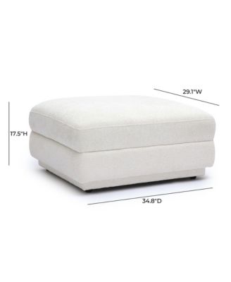 Perry Chenille Modular Ottoman