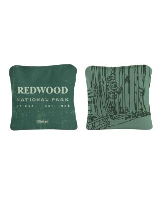 4x4 Redwood National Park Durasuede + Turbo Polyglide Pilot Versacraft Cornhole Bags