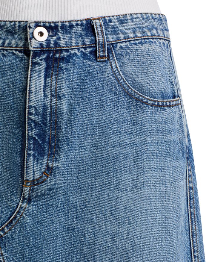 Denim Maxi Skirt