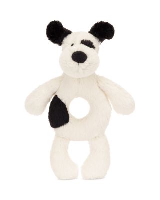 Bashful Puppy Plush Ring Rattle - Ages 0+