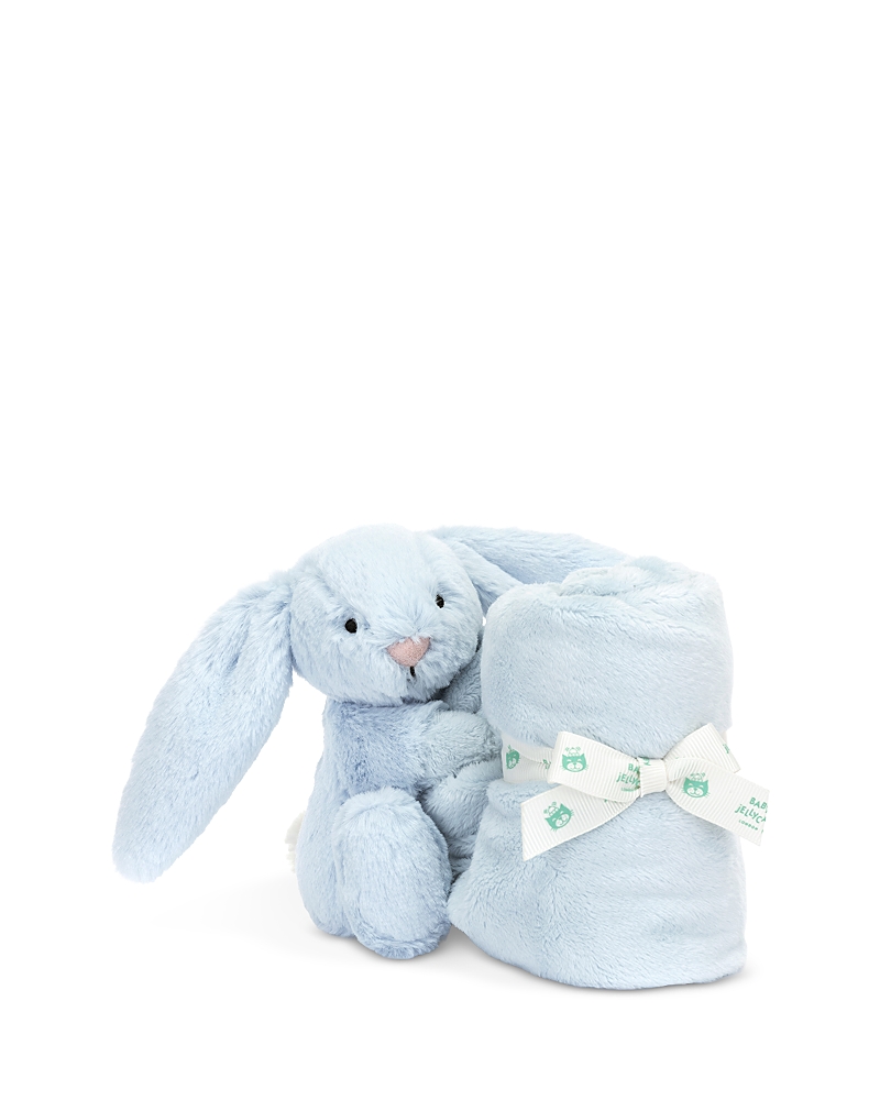 Jellycat Bashful Bunny Soother Blanket - Ages 0+ In Blue