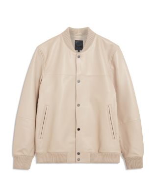 Leeams Leather Classic Bomber Jacket