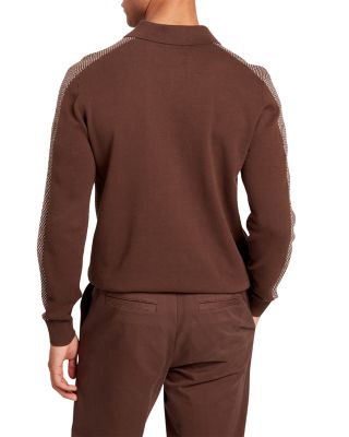 Ardo Textured Front Knitted Polo Shirt