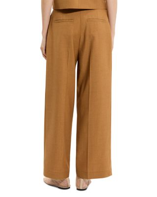 Deep Pleated Pants