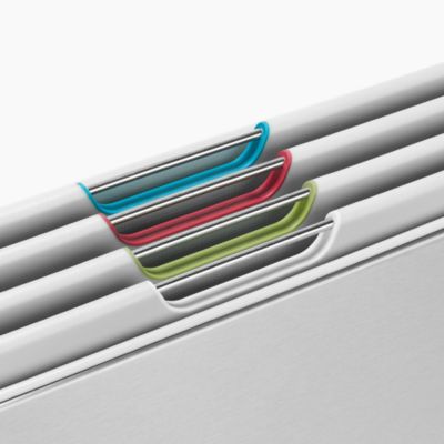 Folio Steel 4 Piece Cutting Board and Case Set