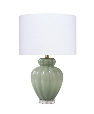 Jamie Young - Agnes Blown Glass Table Lamp with Linen Shade
