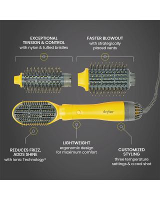 The Triple Shot Interchangeable Blow Dryer Brush