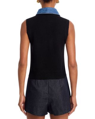 Ellie Knit Collar Vest 