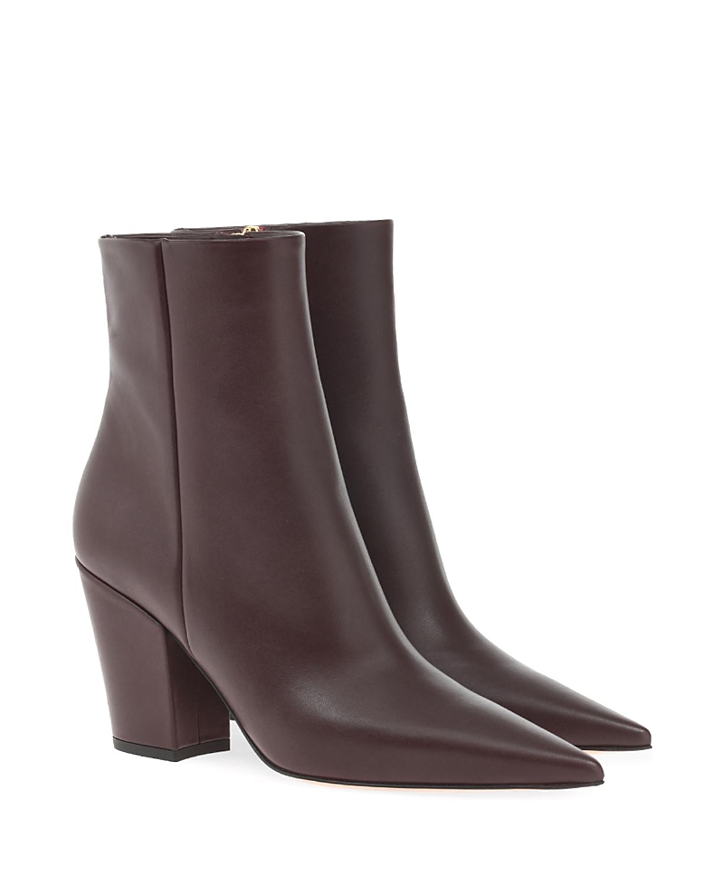 Gianvito Rossi Keinna Bootie In Brown