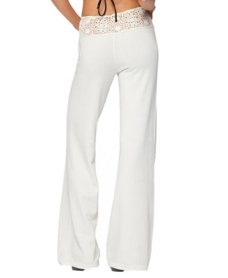 Kirsty Crochet Waist Knit Pants
