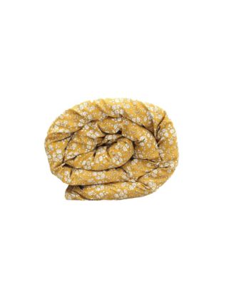 Liberty Fabric Capel Mustard Print Duvet Set, King