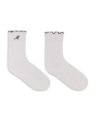 Cotton Pointelle Socks
