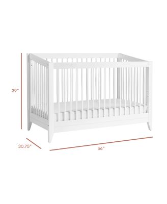 Sprout 4 in 1 Convertible Crib with Toddler Bed Conversion Kit