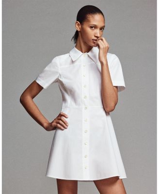 FRAME The Flare Mini Dress | Bloomingdale's