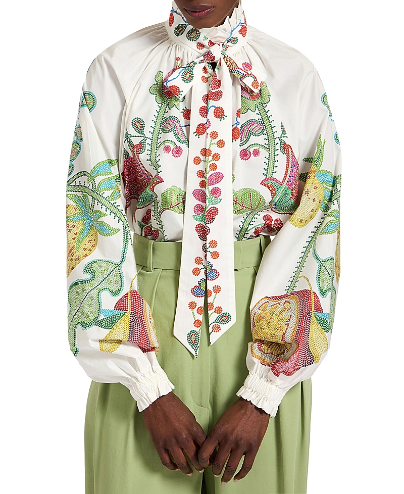 La DoubleJ Cerere Blouse Grenadilla Placee
