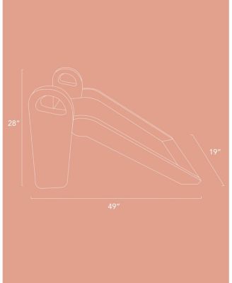 Indoor-Outdoor Play Slope - Ages 3-8 Years