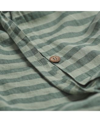 Pembroke Stripe Linen Duvet Cover