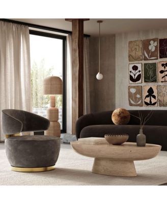 Austin Recycled Fabric Swivel Chair