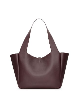  Le 5 A 7 Bea Shoulder Tote Bag In Grained Leather