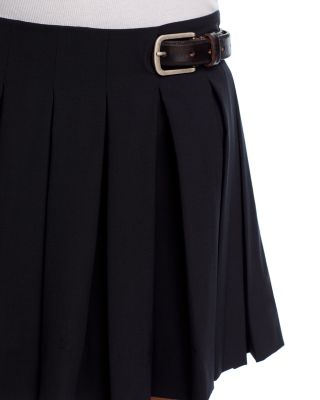 Adeline Pleated Mini Skirt