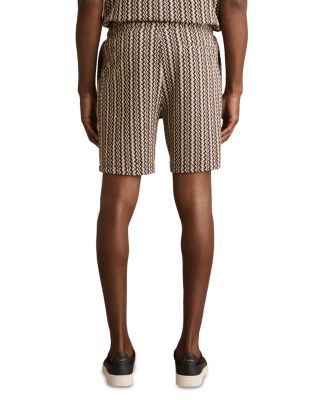 Printed Drawstring 7.3" Shorts