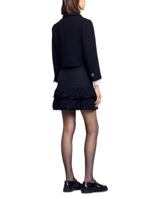 Ruffle Hem Mini Skirt