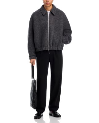 Shell Relaxed Fit Bomber Jacket 