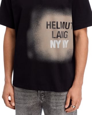 Spray Relaxed Fit Graphic Logo Tee