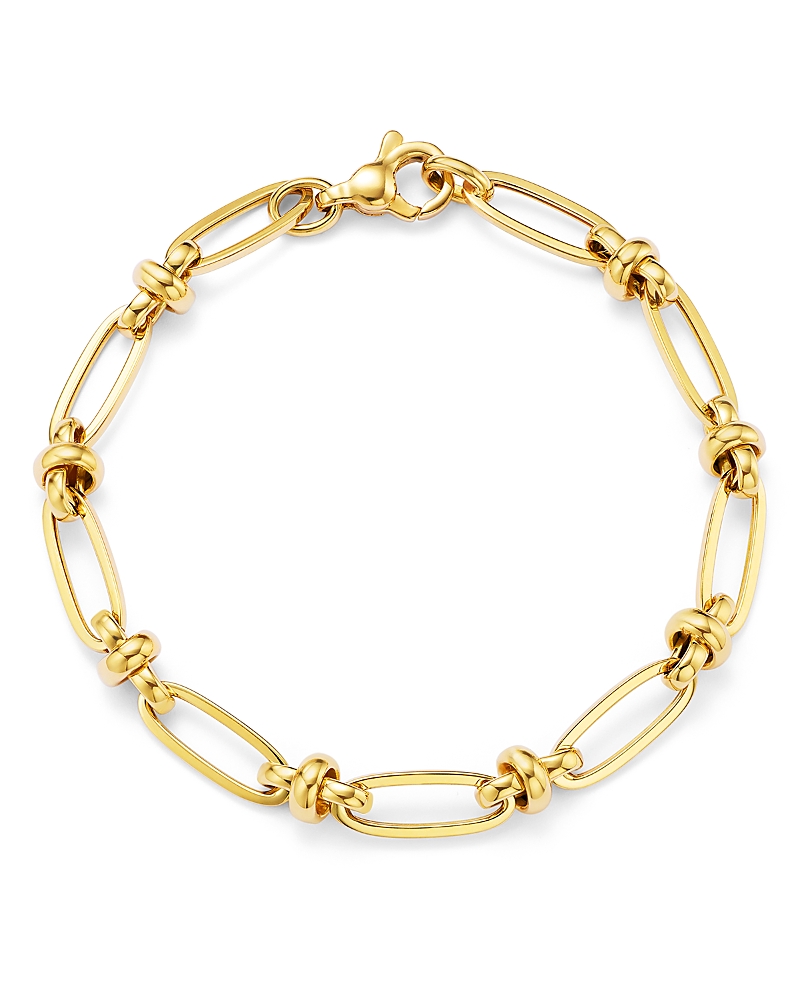 Bloomingdale's Fine Collection Paperclip Link Chain Bracelet in 14K Yellow Gold