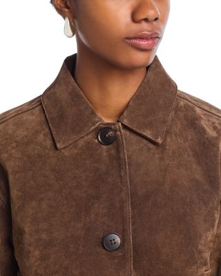 Suede Cropped Jacket