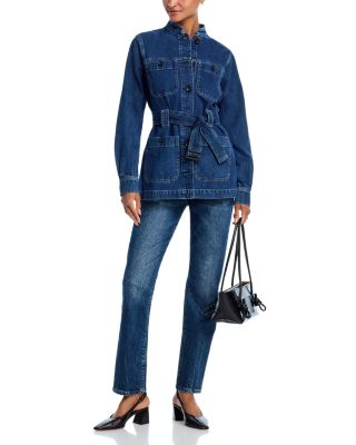 Kristy Cigarette SculptSystem High Rise Jeans in Moon Lake	