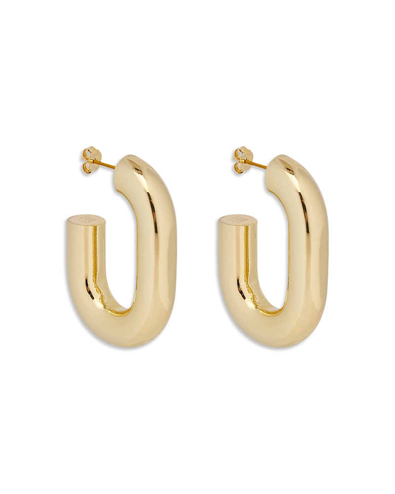 Rabanne Xl Link Single Hoop Earrings