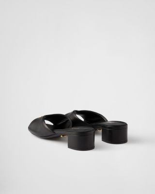  Women's Padded Nappa Leather Sandals